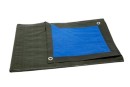 Dekkleed 150GR/M² 6x8 MTR blauw groen Dekkleed 150GR/M² 6x8 MTR blauw groen