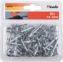 Popnagels 4,8x8,0 mm 50 st. Popnagels 4,8x8,0 mm 50 st.