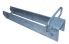 Doppeltorüberwurf schwer feuerverzinkt 350x64 mm 6.0 mm