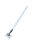 Torbeschlag verstellbar FV M24 1200x50x8 mm plaat 150x80 mm hoogte en breedte verstelbaar